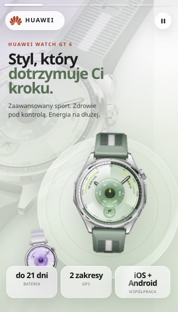 Huawei Watch GT 6 interactive demo